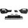 Gitter Satz Vw T6.1 19-24 Schwarz Glänzend