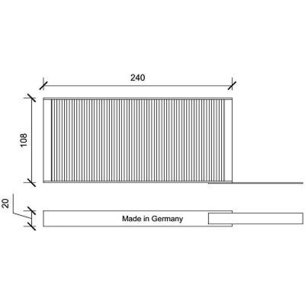 Innenraumfilter Renault Kangoo/Master