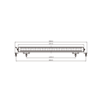 Lightbar Nemesis 530 zweifarbige Positionslichter 10-32v...