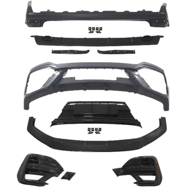 Sportstoßstangen Set Vo/Hi Passend Für Vw T6.1, 19->>