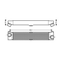 Ladeluftkühler Fiat Ducato 250/ Boxer 06-