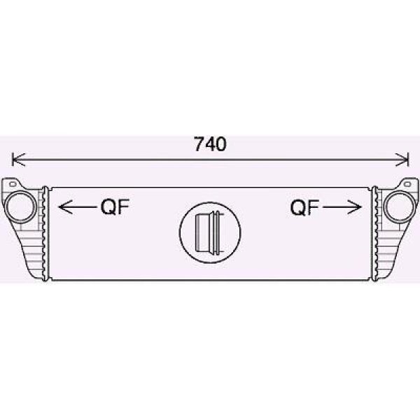 Ladeluftkühler Mercedes Vito/ Viano 639