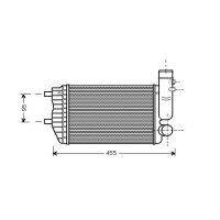 Ladeluftkühler Peugeot Boxer /Jumper Td.