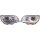 Designscheinw. Set T6.1 19-24 Klarglas/Chrom,