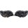 Designscheinw. Set T6.1 19-24 Klarglas/Schwarz,