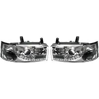 Designscheinw.Set T4 90-03 Klarglas/Chrom