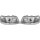 Designscheinw.Set T5 03-09 Klargl./Chrom