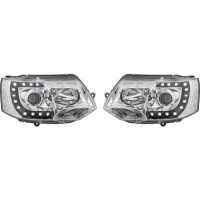Designscheinw.Set T5 09-15 Klarglas/Chrom