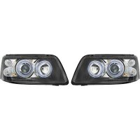 Designscheinwf.Set T5 03-09 Klarglas/Schwarz
