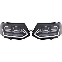 Voll-Led Scheinw. Set T5 09-15 Schwarz,