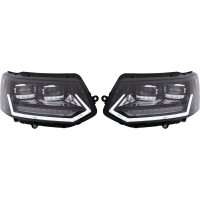 Voll-Led Scheinw. Set T5 09-15 Schwarz,