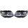 Voll-Led Scheinw. Set T6 15-19 Klargl/Schwarz