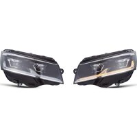 Voll-Led Scheinw. Set T6.1 19-24 Klarglas/Chrom,