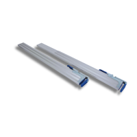 Zwischenwandverschluss/Klemmbalken 2400-2700mm Alu