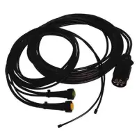 Kabelbaum 5-polig, 14,0m lang mit 14m DC-Kabel & 7-polig
