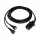 Kabelbaum 5-polig, 5,0m lang ohne DC-Kabel mit 7-polig