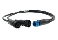 Geteiltes Kabel 1x 7-PIN AMP Male > 2x 7-PIN AMP Fem...