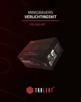 Mini-Bagger Beleuchtungsset 24V inkl. Steuergerät - PS-250KIT