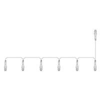 SuperSeal Schleifenkabel für 6 Umrissleuchten (7x fem.)