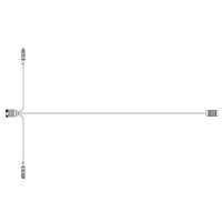 Hauptkabel 10m | inkl. Seitenkabel | 10-adrig | 2x 15P...