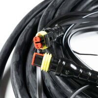 Hauptkabel 10m | inkl. Seitenkabel | 10-adrig | 2x 15P Bajonett