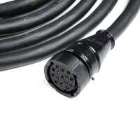 Hauptkabel 5m | ohne Seitenkabel | 15-adrig | 2x 15P Bajonett