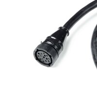 Hauptkabel 5m | ohne Seitenkabel | 10-adrig | 2x 15P Bajonett