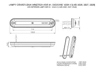 LED Innenleuchte kompakt - 2700K - 205lm - 12-24v | BG-1400NW