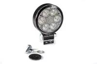 LED Arbeitsscheinwerfer rund | 1600lm | 12W | 1.5m Kabel...