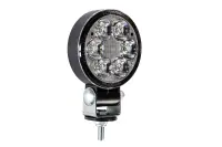 LED Arbeitsscheinwerfer rund | 1600lm | 12W | 1.5m Kabel...