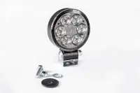 LED Arbeitsscheinwerfer rund | 1600lm | 12W | 1.5m Kabel...