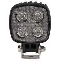 LED Arbeitsscheinwerfer | 12 Watt | 1000 Lumen | 10-80v | Flutlicht schwarz | 8112B80V
