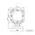 LED Arbeitsscheinwerfer 1000 Lumen auf Magnetfuß 12-24v 3.0m Kräuselband | WF-3610MM30