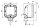 LED Arbeitsscheinwerfer Spotbeam 38W - 4100lm 12-36v eingebauter DT-Stecker | WS-3841DT