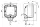 LED Arbeitsscheinwerfer Spotbeam 38W - 4100lm - 12-36v 1m. Kabel | WS-3841