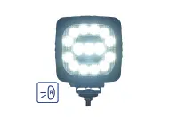 LED ECE-R23 Arbeitsscheinwerfer 1000lm - 12W - 12-24v - 1.5m. Kabel | WR-1012