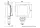 LED ABL ECE-R23 Arbeitsscheinwerfer 1000lm - 14W - IP69K - eingebauter DT-Stecker | D14857