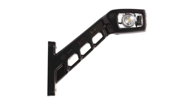 LED Begrenzungsleuchte rechts rot-weiß-gelb 12-24v 21cm Kabel