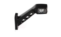 LED Begrenzungsleuchte rechts rot-weiß-gelb 12-24v 21cm Kabel