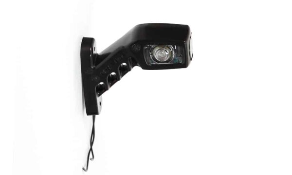 LED Begrenzungsleuchte rechts rot-weiß-gelb 12-24v 21cm Kabel