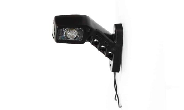 LED Begrenzungsleuchte links rot-weiß-gelb 12-24v 21cm Kabel