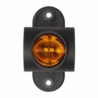 LED Begrenzungsleuchte rot-weiß-gelb 12-24v 50cm Kabel