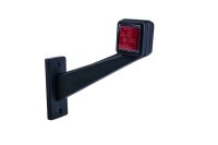 LED Begrenzungsleuchte links rot-weiß 12-24v 50cm...