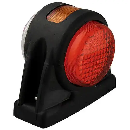 LED Begrenzungsleuchte mit kurzem Griff | 12-24v | 20cm. Kabel | 1005RWM