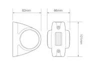 LED Begrenzungsleuchte mit kurzem Griff | 12-24v | 20cm....