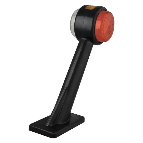 Links | LED Begrenzungsleuchte mit abgewinkeltem Griff | 12-24v | 20cm. Kabel | 1005LE