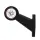 Rechts | LED Begrenzungsleuchte | abgewinkelter Griff | 12-36v | 1,5mm². Stecker | M10BV-322RW