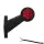 Rechts | LED Begrenzungsleuchte | abgewinkelter Griff | 12-36v | 20cm. Kabel | M10BV-302RW