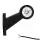 Links | LED Begrenzungsleuchte | abgewinkelter Griff | 12-24v | 20cm. Kabel | M10BV-301RW