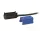 LED Begrenzungsleuchte | gerader Stahl | 12-24v | 0,75mm². Stecker | M10BV-210RW